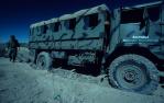 <span class="caption-caption">Bogged truck, Muncoonie area</span>, 1995. <br />Slide, collection of <span class="caption-contributor">Ruth Read</span>.