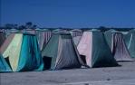 <span class="caption-caption">Tents for accommodation at the Birdsville races</span>, 1995. <br />Slide, collection of <span class="caption-contributor">Ruth Read</span>.