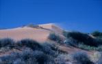 <span class="caption-caption">Exploring Big Red, the sand dune west from Birdsville</span>, 1995. <br />Slide, collection of <span class="caption-contributor">Ruth Read</span>.