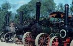 <span class="caption-caption">Working steam engines, market, Petrie</span>, 1993. <br />Slide, collection of <span class="caption-contributor">Ruth Read</span>.