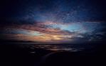 <span class="caption-caption">Hervey Bay at sunset</span>, 1996. <br />Slide, collection of <span class="caption-contributor">Ruth Read</span>.