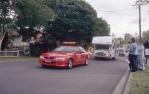 <span class="caption-caption">Olympic flame relay through Indooroopilly</span>, 2000. <br />Slide, collection of <span class="caption-contributor">Ruth Read</span>.