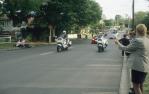 <span class="caption-caption">Olympic flame relay through Indooroopilly</span>, 2000. <br />Slide, collection of <span class="caption-contributor">Ruth Read</span>.