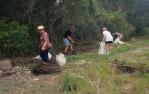 <span class="caption-caption">Clean up Australia day, Mooloolah</span>, 2000. <br />Slide, collection of <span class="caption-contributor">Ruth Read</span>.
