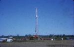 <span class="caption-caption">Exploration rig between Monto and Eidsvold</span>, 1963. <br />Slide, collection of <span class="caption-contributor">Robert O'Sulllivan</span>.