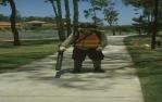 <span class="caption-caption">Leaf blower, Springfield Lakes</span>, 2005. <br />Slide, collection of <span class="caption-contributor">Terry White</span>.