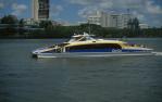<span class="caption-caption">City Cat, Brisbane River</span>, 2005. <br />Slide, collection of <span class="caption-contributor">Terry White</span>.
