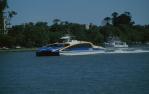 <span class="caption-caption">City Cat, Brisbane River</span>, 2005. <br />Slide, collection of <span class="caption-contributor">Terry White</span>.