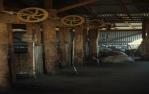 <span class="caption-caption">Shearing shed, Ackeray Station, Augathella</span>, 1979. <br />Slide by <span class="caption-publisher">Michael Keniger</span>, collection of <span class="caption-contributor">University of Queensland Library</span>.