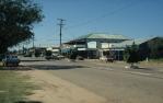 <span class="caption-caption">Streetscape, Barcaldine</span>, 1980. <br />Slide by <span class="caption-publisher">Michael Keniger</span>, collection of <span class="caption-contributor">University of Queensland Library</span>.