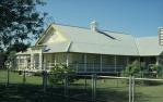 <span class="caption-caption">Court House, Barcaldine</span>, 1980. <br />Slide by <span class="caption-publisher">Michael Keniger</span>, collection of <span class="caption-contributor">University of Queensland Library</span>.