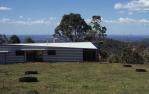 <span class="caption-caption">South-West elevation, Ocean View Farmhouse, Mt. Mee</span>, 1995. <br />Slide by <span class="caption-publisher">Michael Keniger</span>, collection of <span class="caption-contributor">University of Queensland Library</span>.