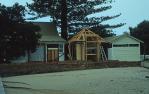 <span class="caption-caption">Beachfront elevation, Cleveland Point House, Cleveland</span>, 1991. <br />Slide by <span class="caption-publisher">Michael Keniger</span>, collection of <span class="caption-contributor">University of Queensland Library</span>.