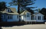 <span class="caption-caption">Beachfront elevation, Cleveland Point House, Cleveland</span>, 1991. <br />Slide by <span class="caption-publisher">Michael Keniger</span>, collection of <span class="caption-contributor">University of Queensland Library</span>.