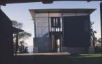 <span class="caption-caption">Entry elevation, Stradbroke Island House, Stradbroke Island</span>, 1991. <br />Slide by <span class="caption-publisher">Michael Keniger</span>, collection of <span class="caption-contributor">University of Queensland Library</span>.