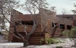<span class="caption-caption">East elevation, Sunshine Beach House, Sunshine Coast</span>, 1996. <br />Slide by <span class="caption-publisher">Michael Keniger</span>, collection of <span class="caption-contributor">University of Queensland Library</span>.