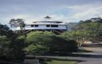 <span class="caption-caption">South elevation, Carpenter Hall House, Wilston, Brisbane</span>, 1990. <br />Slide by <span class="caption-publisher">Michael Keniger</span>, collection of <span class="caption-contributor">University of Queensland Library</span>.