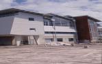 <span class="caption-caption">South elevation elevation, Sunshine Coast University Library, Maroochydore</span>, date unknown. <br />Slide by <span class="caption-publisher">Michael Keniger</span>, collection of <span class="caption-contributor">University of Queensland Library</span>.