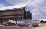 <span class="caption-caption">Northern entrance court under construction, Sunshine Coast University Library, Maroochydore</span>, date unknown. <br />Slide by <span class="caption-publisher">Michael Keniger</span>, collection of <span class="caption-contributor">University of Queensland Library</span>.