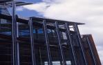 <span class="caption-caption">Vertical sunshades to south-west elevation, Sunshine Coast University Library, Maroochydore</span>, date unknown. <br />Slide by <span class="caption-publisher">Michael Keniger</span>, collection of <span class="caption-contributor">University of Queensland Library</span>.