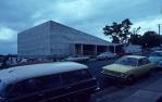 <span class="caption-caption">Main entry street elevation, Sandgate Senior Citizens Centre, Queensland</span>, 1981. <br />Slide by <span class="caption-publisher">Michael Keniger</span>, collection of <span class="caption-contributor">University of Queensland Library</span>.