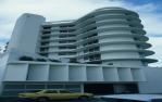 <span class="caption-caption">First Avenue elevation, Syrenus, Mooloolaba, Queensland</span>, 1980. <br />Slide by <span class="caption-publisher">Michael Keniger</span>, collection of <span class="caption-contributor">University of Queensland Library</span>.