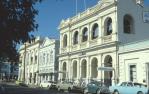 <span class="caption-caption">Street elevation, ANZ Bank, Rockhampton</span>, 1979. <br />Slide by <span class="caption-publisher">Michael Keniger</span>, collection of <span class="caption-contributor">University of Queensland Library</span>.