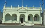 <span class="caption-caption">Mount Morgan Gold Mine Office, Rockhampton</span>, 1979. <br />Slide by <span class="caption-publisher">Michael Keniger</span>, collection of <span class="caption-contributor">University of Queensland Library</span>.