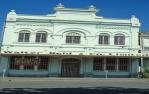 <span class="caption-caption">Street elevation, former Clewett's Building, Rockhampton</span>, 1979. <br />Slide by <span class="caption-publisher">Michael Keniger</span>, collection of <span class="caption-contributor">University of Queensland Library</span>.