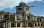 <span class="caption-caption">Clock tower, Post Office, Rockhampton</span>, 1979. <br />Slide by <span class="caption-publisher">Michael Keniger</span>, collection of <span class="caption-contributor">University of Queensland Library</span>.