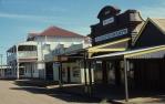 <span class="caption-caption">Federal Hotel and Leatherarts, Childers</span>, 1986. <br />Slide by <span class="caption-publisher">Michael Keniger</span>, collection of <span class="caption-contributor">University of Queensland Library</span>.