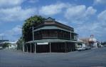<span class="caption-caption">Mayfair Guest House Streetscape, Maryborough</span>, 1979. <br />Slide by <span class="caption-publisher">Michael Keniger</span>, collection of <span class="caption-contributor">University of Queensland Library</span>.
