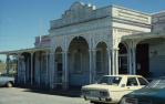 <span class="caption-caption">Entrance, Railway station, Mount Morgan</span>, 1986. <br />Slide by <span class="caption-publisher">Michael Keniger</span>, collection of <span class="caption-contributor">University of Queensland Library</span>.