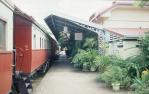 <span class="caption-caption">Eastern end, railway station, Kuranda</span>, 1978. <br />Slide by <span class="caption-publisher">Michael Keniger</span>, collection of <span class="caption-contributor">University of Queensland Library</span>.