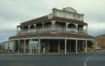 <span class="caption-caption">Nobby's Corner, Nanango</span>, 1986. <br />Slide by <span class="caption-publisher">Michael Keniger</span>, collection of <span class="caption-contributor">University of Queensland Library</span>.