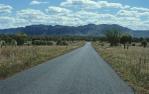 <span class="caption-caption">Road to Springsure</span>, 1986. <br />Slide by <span class="caption-publisher">Michael Keniger</span>, collection of <span class="caption-contributor">University of Queensland Library</span>.