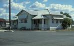 <span class="caption-caption">Post office, Springsure</span>, 1986. <br />Slide by <span class="caption-publisher">Michael Keniger</span>, collection of <span class="caption-contributor">University of Queensland Library</span>.