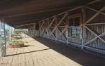 <span class="caption-caption">Normanton Railway Station</span>, 1986. <br />Slide by <span class="caption-publisher">Michael Keniger</span>, collection of <span class="caption-contributor">University of Queensland Library</span>.