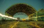 <span class="caption-caption">Carriage shed, Normanton Railway Station</span>, 1986. <br />Slide by <span class="caption-publisher">Michael Keniger</span>, collection of <span class="caption-contributor">University of Queensland Library</span>.