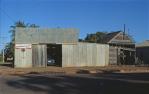 <span class="caption-caption">Shed, Normanton</span>, 1986. <br />Slide by <span class="caption-publisher">Michael Keniger</span>, collection of <span class="caption-contributor">University of Queensland Library</span>.