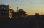 <span class="caption-caption">Streetscape, Normanton</span>, 1986. <br />Slide by <span class="caption-publisher">Michael Keniger</span>, collection of <span class="caption-contributor">University of Queensland Library</span>.