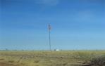 <span class="caption-caption">Telecommunications tower, Normanton</span>, 1986. <br />Slide by <span class="caption-publisher">Michael Keniger</span>, collection of <span class="caption-contributor">University of Queensland Library</span>.