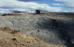 <span class="caption-caption">Copper mine, Mount Morgan</span>, 1986. <br />Slide by <span class="caption-publisher">Michael Keniger</span>, collection of <span class="caption-contributor">University of Queensland Library</span>.