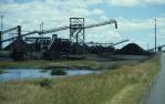 <span class="caption-caption">Coal mine, Moura</span>, 1986. <br />Slide by <span class="caption-publisher">Michael Keniger</span>, collection of <span class="caption-contributor">University of Queensland Library</span>.