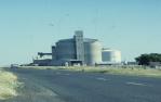 <span class="caption-caption">Approach to silos, Dalby</span>, 1979. <br />Slide by <span class="caption-publisher">Michael Keniger</span>, collection of <span class="caption-contributor">University of Queensland Library</span>.