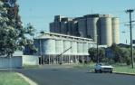 <span class="caption-caption">Approach to Agricultural storage silos, Dalby</span>, 1979. <br />Slide by <span class="caption-publisher">Michael Keniger</span>, collection of <span class="caption-contributor">University of Queensland Library</span>.