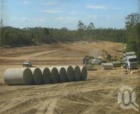 <span class="caption-caption">Storm water pipes, Brisbane South Industrial Park</span>, 1997. <br />Digital image, collection of <span class="caption-contributor">Delfin Lend Lease Ltd</span>.