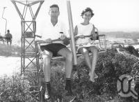<span class="caption-caption">Chairlift, Miami</span>, 1966. <br />Photograph, collection of <span class="caption-contributor">Centre for the Government of Queensland MS</span>.