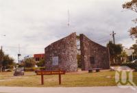 <span class="caption-caption">Redcliffe foreshore memorial and RSL</span>, 2003. <br />Photograph, collection of <span class="caption-contributor">John Young</span>.