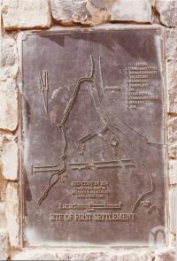 <span class="caption-caption">Redcliffe foreshore memorial</span>, 2003. <br />Photograph, collection of <span class="caption-contributor">John Young</span>.